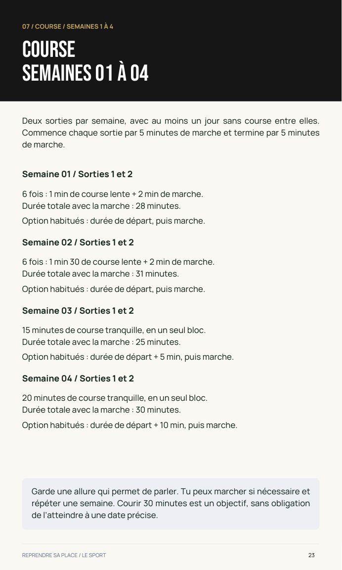 Programme sportif masculin — page d’aperçu 3