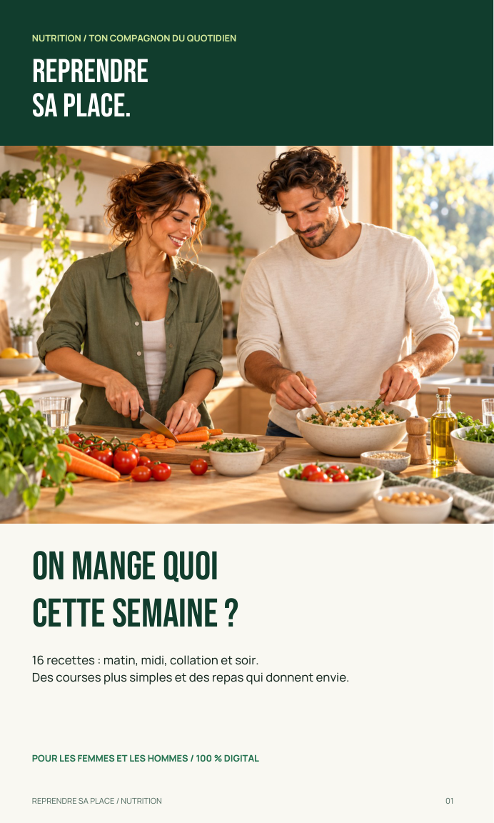 Le guide nutrition — page d’aperçu 1